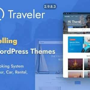 Traveler Theme GPL v3.2.9 – Travel Booking WordPress Websites \ Demo Not Working