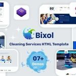 Bixol Theme GPL v1.7.2 – Cleaning Services WordPress Theme