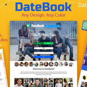 DateBook Theme GPL v5.0.4 – Dating WordPress Theme