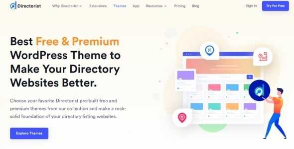 Directorist Themes GPL | OneListing | dList | dService | dPlace | Directoria