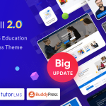 EduMall Theme GPL v4.8.1 – Professional LMS Education Center WordPress Theme