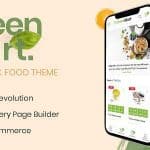 GreenMart Theme GPL v4.2.15 – Organic & Food WooCommerce WordPress Website