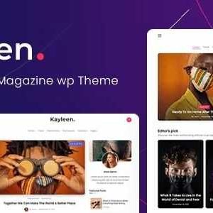 Kayleen Theme GPL v3.2 – Blog & Magazine WordPress Theme