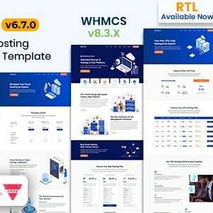 Kohost Theme GPL v10.3.0 – Modern Web Hosting and WHMCS Template