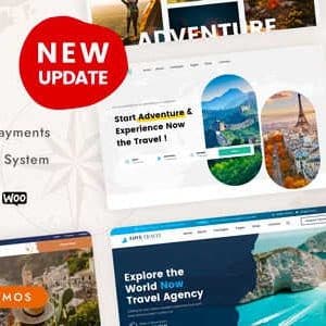 Love Travel Theme GPL v5.5 – Creative Travel Agency WordPress