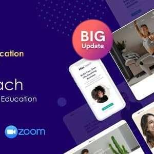 MaxCoach Theme GPL v3.3.0 – Online Courses & Education Elementor Theme