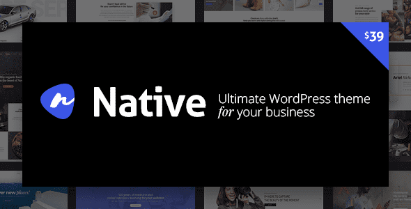 Native Theme GPL v1.7.16- Stylish Multi-Purpose Creative WP Websites