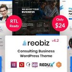 Reobiz Theme GPL v8.0.2 – Consulting Business WordPress Websites | Testing Purpose
