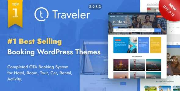 Travel Tour Booking WordPress Theme GPL v5.4.5 – TravelWP