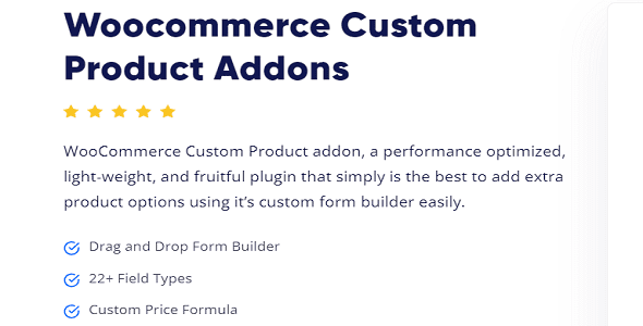 Woocommerce Custom Product Addons GPL v5.4.3