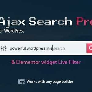 Ajax Search Pro GPL v4.29.1 – Live WordPress Search & Filter Plugin