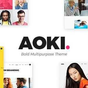 Aoki Theme GPL v1.7 – Creative Design Agency Websites