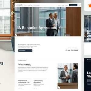 Avvocato Theme GPL v42.0 – Lawyer & Attorney WordPress Theme
