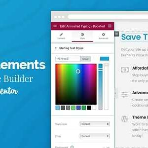 Boosted Elements For Elementor GPL v6.3 | WordPress Page Builder Add-on