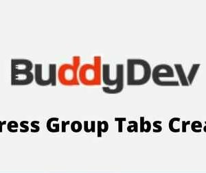 BuddyPress Group Tabs Creator Pro GPL v1.3.2