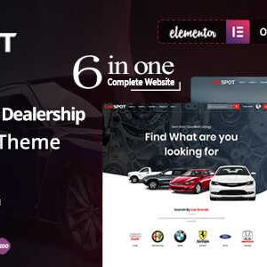 CarSpot Theme GPL v2.4.4 – Automotive Car Dealer WordPress Classified Theme