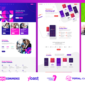 Codiqa Theme GPL v1.2.0 – Software, App & Digital