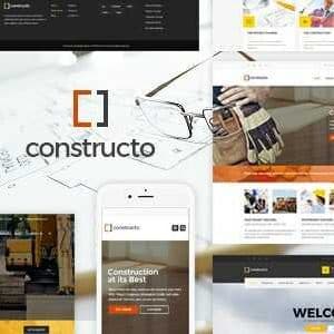 Constructo Theme GPL v5.2.1 Construction WordPress Theme