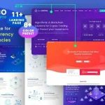 Cryptico Theme​ GPL v1.4.16 – ICO Crypto Landing & Cryptocurrency WordPress Theme​