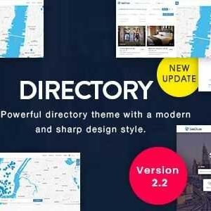 Directory Multipurpose WordPress Theme GPL v2.5