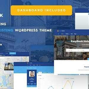 EasyBook Theme GPL v1.4.5 – Hotel Booking, Directory & Listing WordPress Theme