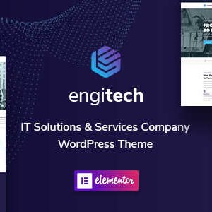 Engitech Theme GPL v1.8.15 – IT Solutions & Services WordPress Websites