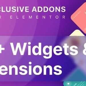 Exclusive Addons for Elementor GPL v1.5.9.4 – Best Elementor Addons