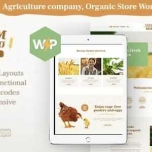 Farm Agrico Theme GPL v1.3.12 – Agricultural Business & Organic Food WordPress Theme