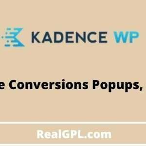 Kadence Conversions Popups, slide-ins v1.1.5 Addon GPL
