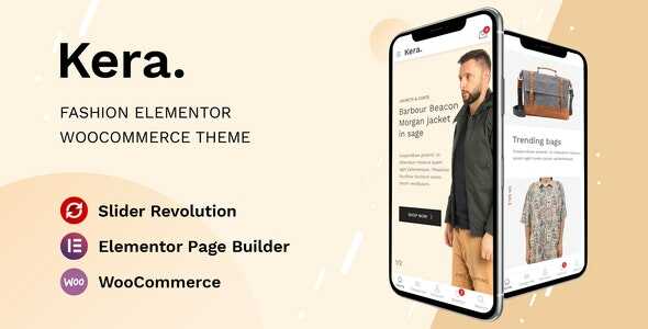 Kera Theme GPL v1.2.39 – Fashion Elementor WooCommerce Websites