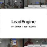 LeadEngine Theme GPL v5.6 – Multi-Purpose WP Theme with Page Builder