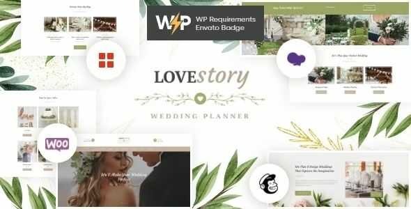 Love Story Theme GPL v1.3.10.1 – A Beautiful Wedding and Event Planner