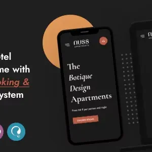 Nuss Theme GPL v1.3.6 – Hotel Booking WordPress