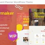 PartyMaker Theme GPL v1.1.16 – Event Planner & Wedding Agency WordPress Theme