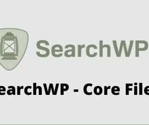 SearchWP GPL v4.5.8 – Core Files | WordPress search can’t find much