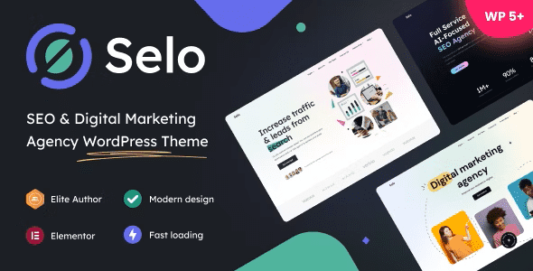 Selo Theme GPL v1.23 – SEO & Digital Marketing Agency WordPress Theme
