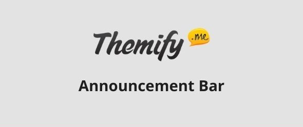 Themify Announcement Bar GPL v2.2.7