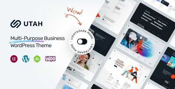Utah Theme GPL v1.0.1 – MultiPurpose Business WordPress Theme