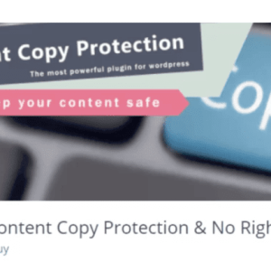 WP Content Copy Protection Pro & No Right Click v17.0 GPL