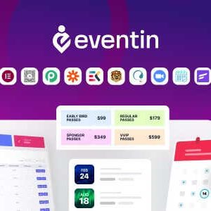 WP Eventin Pro GPL v4.1.11 – Event Manager, Event Calendar, Event Tickets for WooCommerce