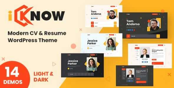 iKnow Theme GPL v8.0 – Personal Portfolio WordPress Theme