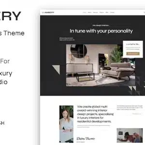 Ambery Theme GPL v1.1.6 – Interior Design WordPress Theme