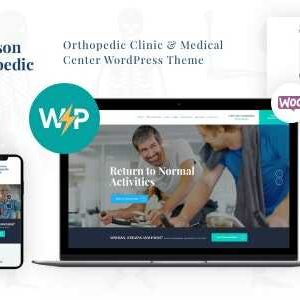 Anderson Theme GPL v1.4.5 – Orthopedic Clinic & Medical Center WordPress Websites