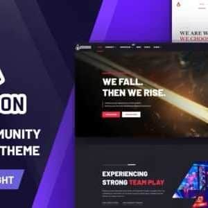 Armadon Theme GPL v1.2.1 – Gaming Community WordPress Theme