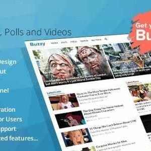 Buzzy Theme GPL v4.9.0 – News, Viral Lists, Polls and Videos