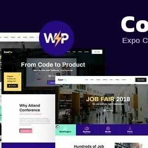 ConFix Theme GPL v1.0.13 – Expo & Events WordPress Theme