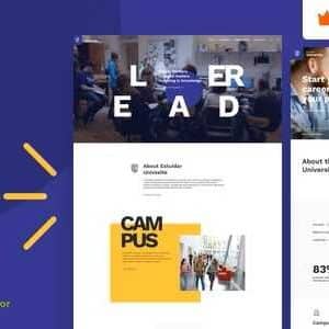 Estudiar Theme GPL v39 – College University WordPress Theme