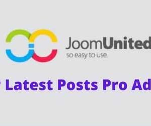 JoomUnited WP Latest Posts Pro Addon GPL v5.0.3