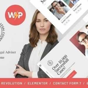 Justitia Theme GPL v1.1.0 – Multiskin Lawyer & Legal Adviser WordPress Theme