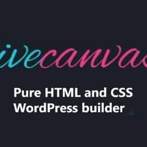 LiveCanvas GPL v4.7 – Pure HTML and CSS WordPress builder
